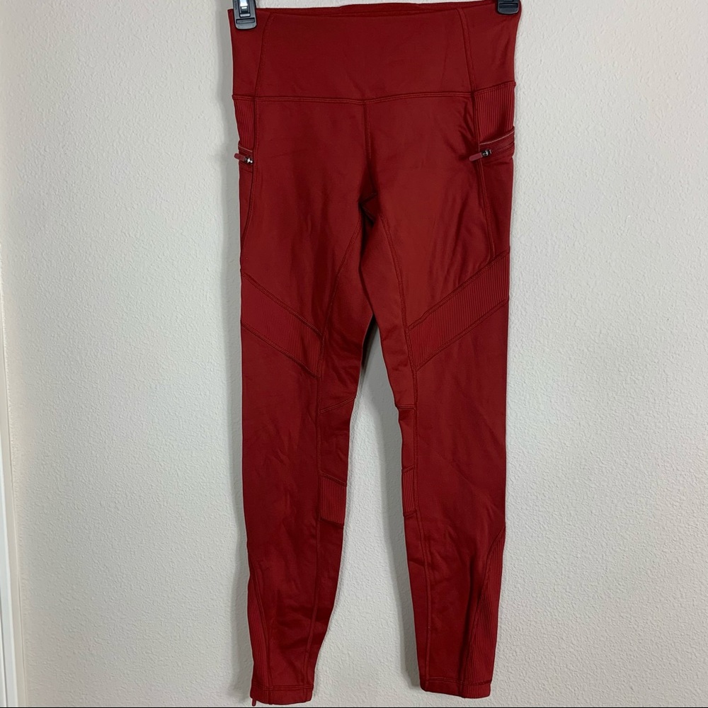 Lululemon side zipper leggings